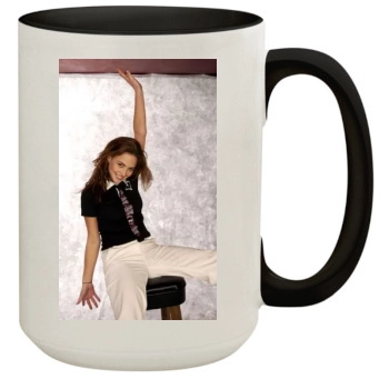 Josie Maran 15oz Colored Inner & Handle Mug