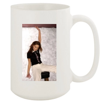 Josie Maran 15oz White Mug