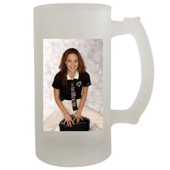 Josie Maran 16oz Frosted Beer Stein