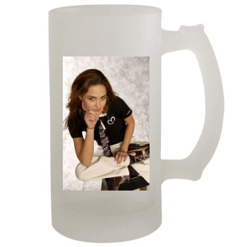 Josie Maran 16oz Frosted Beer Stein