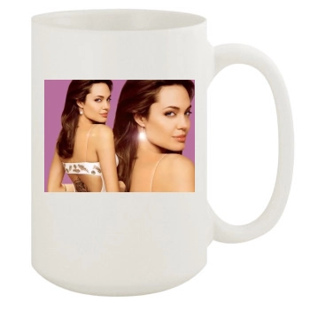 Angelina Jolie 15oz White Mug