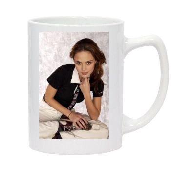 Josie Maran 14oz White Statesman Mug