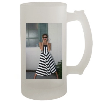 Josie Maran 16oz Frosted Beer Stein