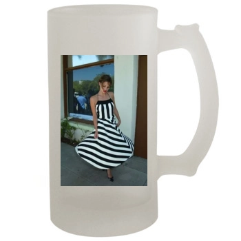 Josie Maran 16oz Frosted Beer Stein