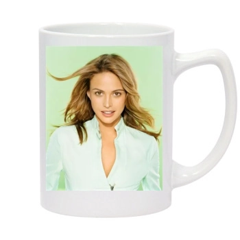 Josie Maran 14oz White Statesman Mug