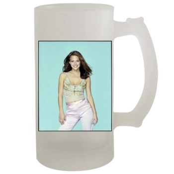 Josie Maran 16oz Frosted Beer Stein