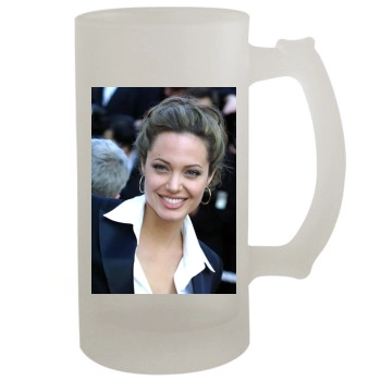 Angelina Jolie 16oz Frosted Beer Stein