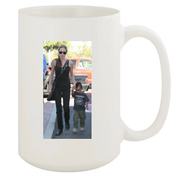 Angelina Jolie 15oz White Mug