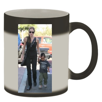 Angelina Jolie Color Changing Mug