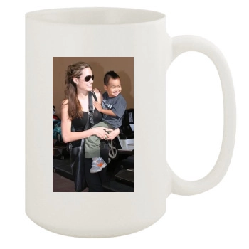 Angelina Jolie 15oz White Mug