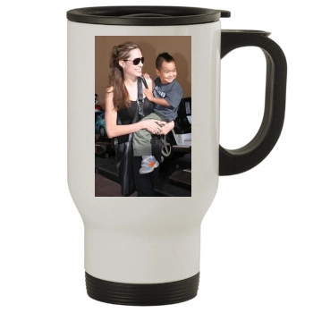 Angelina Jolie Stainless Steel Travel Mug