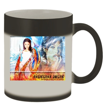 Angelina Jolie Color Changing Mug