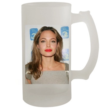 Angelina Jolie 16oz Frosted Beer Stein