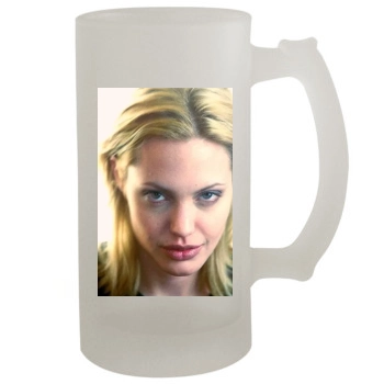 Angelina Jolie 16oz Frosted Beer Stein