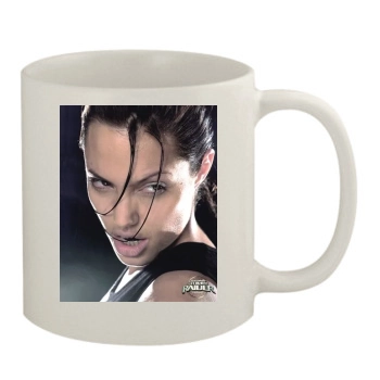 Angelina Jolie 11oz White Mug