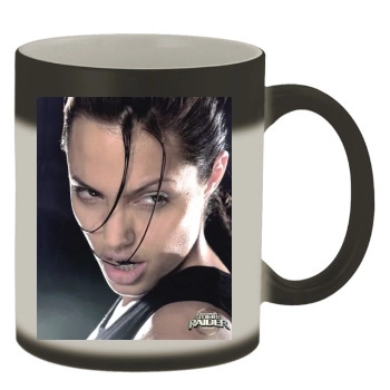 Angelina Jolie Color Changing Mug