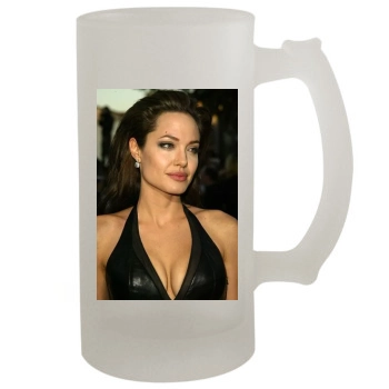 Angelina Jolie 16oz Frosted Beer Stein