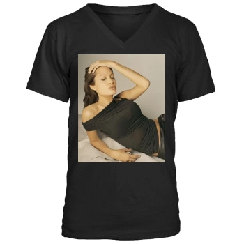 Angelina Jolie Men's V-Neck T-Shirt