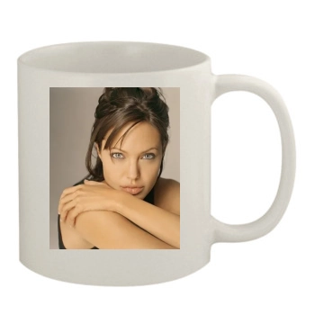 Angelina Jolie 11oz White Mug