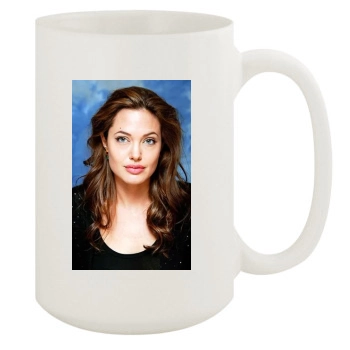 Angelina Jolie 15oz White Mug