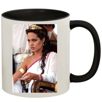 Angelina Jolie 11oz Colored Inner & Handle Mug