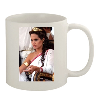 Angelina Jolie 11oz White Mug