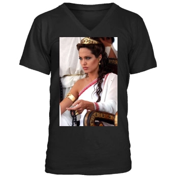 Angelina Jolie Men's V-Neck T-Shirt