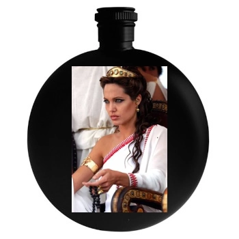 Angelina Jolie Round Flask