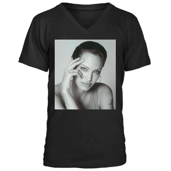 Angelina Jolie Men's V-Neck T-Shirt