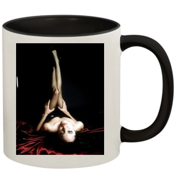 Angelina Jolie 11oz Colored Inner & Handle Mug