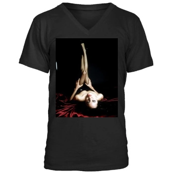 Angelina Jolie Men's V-Neck T-Shirt