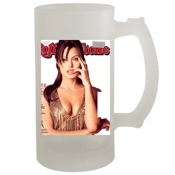 Angelina Jolie 16oz Frosted Beer Stein