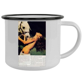 Angelina Jolie Camping Mug