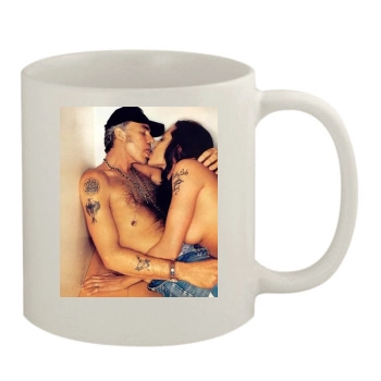 Angelina Jolie 11oz White Mug