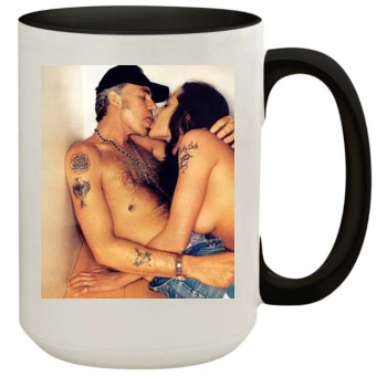 Angelina Jolie 15oz Colored Inner & Handle Mug