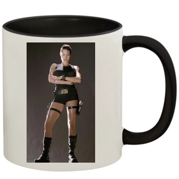 Angelina Jolie 11oz Colored Inner & Handle Mug