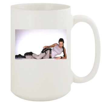 Angelina Jolie 15oz White Mug