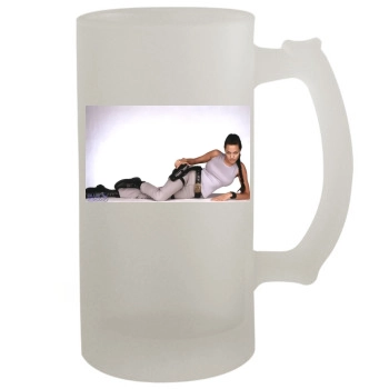 Angelina Jolie 16oz Frosted Beer Stein