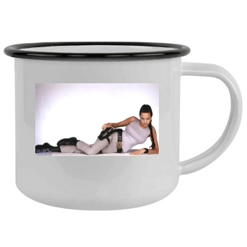 Angelina Jolie Camping Mug