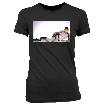 Angelina Jolie Women's Junior Cut Crewneck T-Shirt