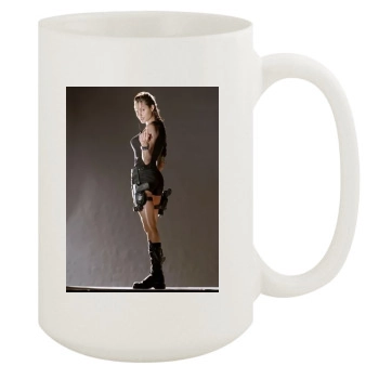 Angelina Jolie 15oz White Mug