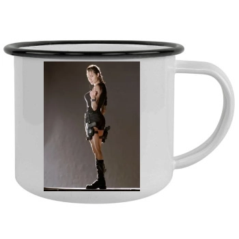 Angelina Jolie Camping Mug