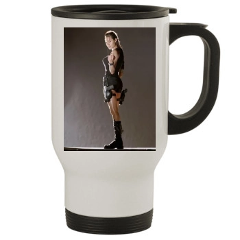 Angelina Jolie Stainless Steel Travel Mug