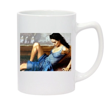 Angelina Jolie 14oz White Statesman Mug