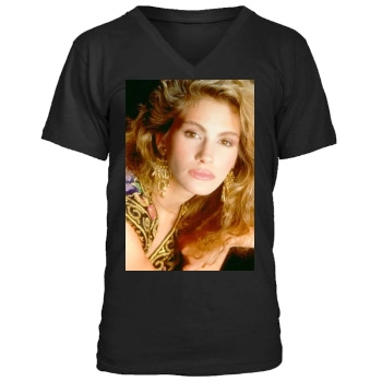 Julia Roberts Men's V-Neck T-Shirt