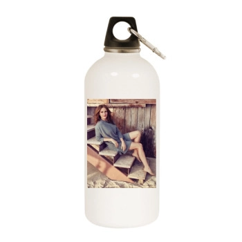 Julia Roberts White Water Bottle With Carabiner