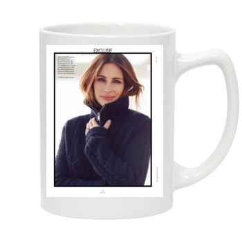 Julia Roberts 14oz White Statesman Mug