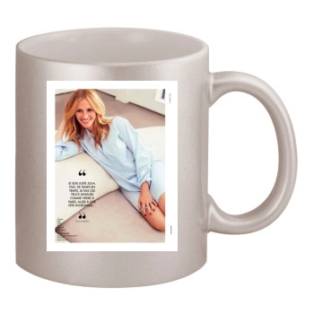 Julia Roberts 11oz Metallic Silver Mug