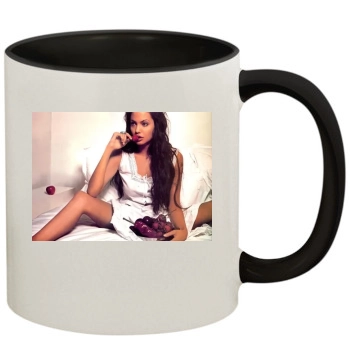 Angelina Jolie 11oz Colored Inner & Handle Mug