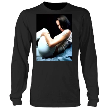 Angelina Jolie Men's Heavy Long Sleeve TShirt